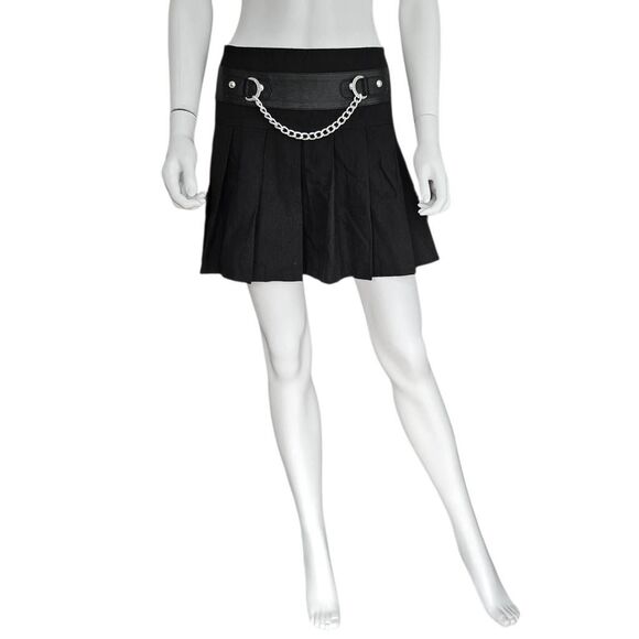 royal bones goth mini skirt - Picture 3 of 8